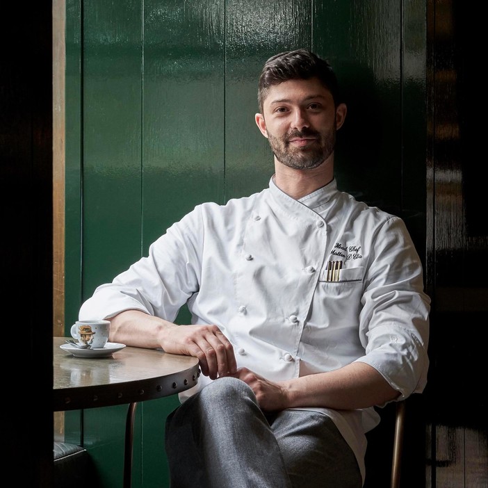 Lo chef Matteo D’Elia inaugura a Pasqua il suo ‘Umami restaurant’ nell’asilo Roi a Badalucco