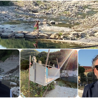 A Meosu si passa ancora in mezzo al torrente, i cittadini "Ci sentiamo abbandonati" il sindaco di Taggia "Falso, guadi illegali" (VIDEO)