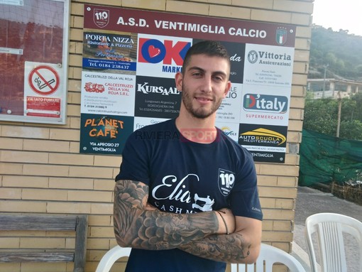 Micheal Ventre, colpo da novanta della campagna acquisti del Ventimiglia: con la maglia granata 2 reti in 3 partite di coppa