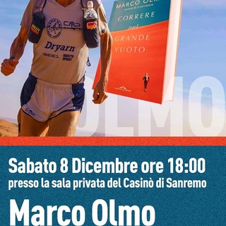 Sanremo: oggi al Casinò l'incontro con il Campione Marco Olmo. Domani maratona, 10 Km e Family Run Sanremo: oggi al Casinò l'incontro con il Campione Marco Olmo. Domani maratona, 10 Km e Family Run