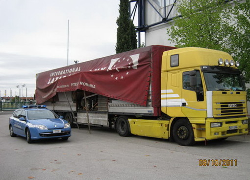 Il Centro di Cooperazione di Ventimiglia collabora al sequestro di un mezzo rubato in Spagna