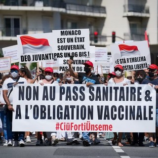 Montecarlo: oggi pomeriggio per la prima volta manifestazione dei 'No Vax' nel Principato di Monaco