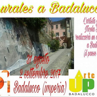 Badalucco: dal 30 agosto un nuovo murales che farà da biglietto da visita all'ingresso del paese
