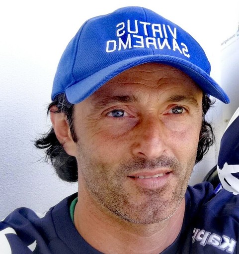 Nella foto Massimiliano Moroni, allenatore della Virtus Sanremo