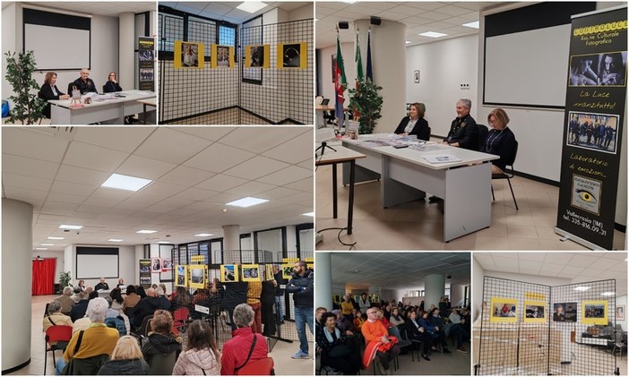Vallecrosia inaugura "Mostriamoci", la prima mostra fotografica collettiva di 'Controluce' (Foto e video)