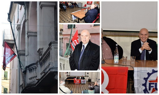 Sanremo: Marco Rizzo per rifondare il PCI, contro l'Europa e l'euro, non manca la stilettata a Cofferati Sanremo: Marco Rizzo per rifondare il PCI, contro l'Europa e l'euro, non manca la stilettata a Cofferati