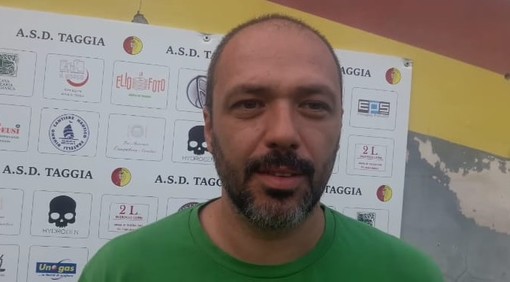 Christian Maiano, allenatore del Taggia: con lui in panchina 18 punti conditi da 6 vittorie e 3 sconfitte in campionato