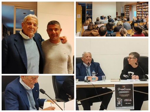 Marco Buticchi presenta 'La più bella del mondo' a Ventimiglia: "Leggere è bello e apre la mente" (Foto e video) Marco Buticchi presenta 'La più bella del mondo' a Ventimiglia: "Leggere è bello e apre la mente" (Foto e video)