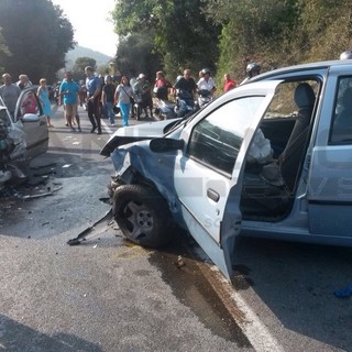Imperia: grave incidente in via Nazionale sulla SS28, 7 feriti e statale bloccata per i vacanzieri della domenica