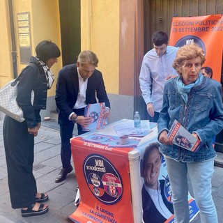 Imperia: nel giorno di San Maurizio Marco Scajola tra le vie del centro portorino per incontrare la cittadinanza