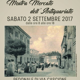 Imperia: sabato in via Cascione appuntamento con la Mostra Mercato di Antiquariato