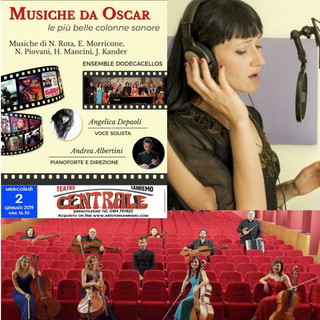 Sanremo: mercoledì prossimo al Teatro Centrale lo spettacolo &quot;Musiche da Oscar - le più belle colonne sonore&quot;