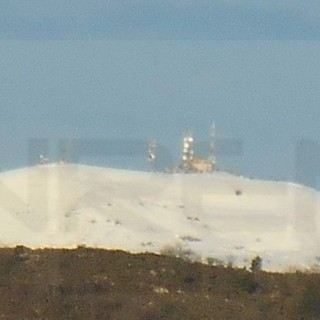 Il monte Faudo innevato Il monte Faudo innevato