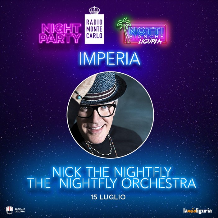 Le Notti Bianche di Liguria domani fanno tappa a Imperia con Montecarlo Night Show