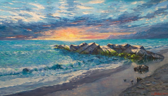 Mostra di Cesare Fenech alla ex Anglicana di Bordighera