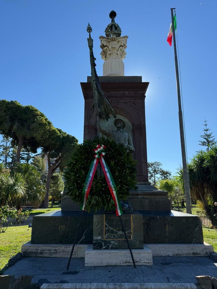 Ventimiglia celebra il centenario del Monumento dei Caduti