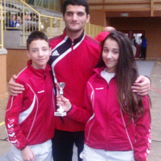 Scherma: i sanremesi Massimiliano Destro e Francesca Leuzzi a Parigi ai campionati francesi Scherma: i sanremesi Massimiliano Destro e Francesca Leuzzi a Parigi ai campionati francesi