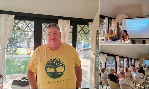 Gestione del peso corporeo e strategie personalizzate per il benessere, a Bordighera il dottor Martino Saccone parla di dimagrimento (Foto e video)