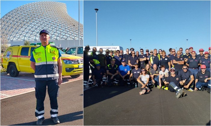 Assistenza e sicurezza al Giubileo, un volontario della Protezione civile di Ventimiglia a Roma (Foto)