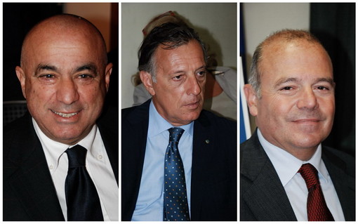 Marcello Pallini, Davide Oddo ed Antonio Bissolotti