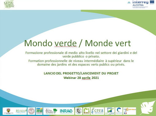 Sanremo: presentato oggi il progetto transfrontaliero 'Mondo verde', sede operativa ai Giardini Hanbury