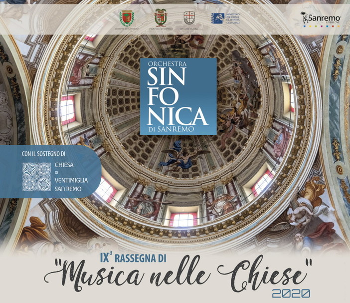 Sanremo: ultimo evento stasera alla Chiesa degli Angeli per la rassegna con l'Orchestra Sinfonica Sanremo: ultimo evento stasera alla Chiesa degli Angeli per la rassegna con l'Orchestra Sinfonica