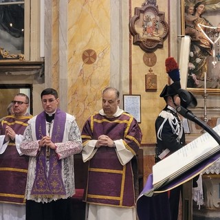 Molini di Triora: alla chiesa parrocchiale la Messa per il 50° della morte di Mons. Ferdinando Novella (Foto e Video)