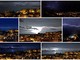 Le foto di Tonino Bonomo al temporale della notte e la cartina con il passaggio della perturbazione