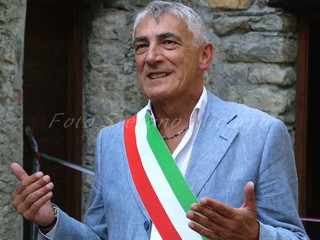 Il sindaco di Molini di Triora, Marcello Moraldo