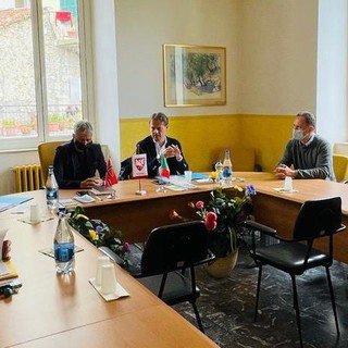 L'incontro a Villa Faraldi