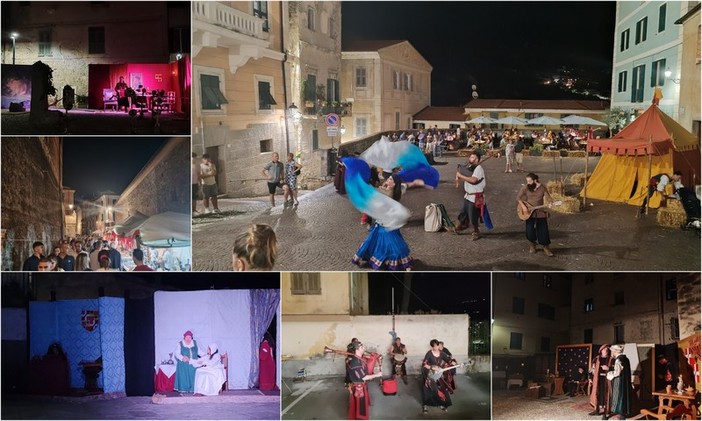 Rievocazione e ambientazione in abito storico, una folla a Ventimiglia Alta per la Notte delle Perseidi (Foto e video) Rievocazione e ambientazione in abito storico, una folla a Ventimiglia Alta per la Notte delle Perseidi (Foto e video)