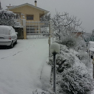 Sanremo: problemi per la neve tra San Giacomo e Bignone, tornano gli spartineve in azione