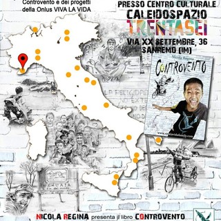 Passa da Sanremo il “Contro tour”, progetto benefico di Nicola Regina per i bimbi cambogiani