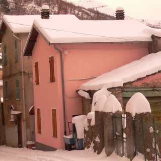 Valle Argentina: le più belle foto della nevicata ad Andagna dal nostro lettore Renato Tirso
