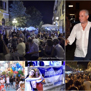 Imperia, grande successo della ‘Notte Bianca’ di Porto Maurizio: musica, cucina e divertimento. Novità del Dj set per i giovanissimi (foto e video)