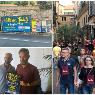 Imperia: torna sabato l'attesa Notte dei Saldi, Bellotti "Allargata a tutto il centro di Oneglia con tante novità" (Foto e video)