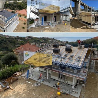 Le immagini dal cantiere di via Mario Calvino Le immagini dal cantiere di via Mario Calvino