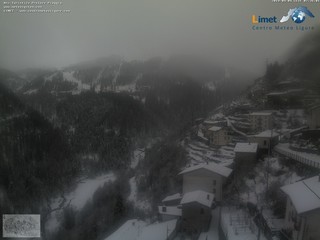 Nevicata sul Tenda Nevicata sul Tenda