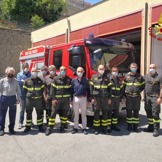 Inaugurata la nuova 'Auto Pompa Serbatoio' dei Vigili del Fuoco: un mezzo all'avanguardia per tutta la provincia (Foto) Inaugurata la nuova 'Auto Pompa Serbatoio' dei Vigili del Fuoco: un mezzo all'avanguardia per tutta la provincia (Foto)
