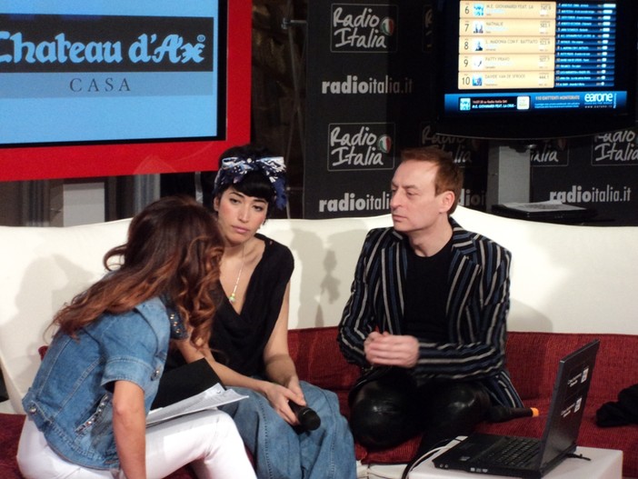 Casa Sanremo: Nina Zilli e La Crus, Giusy Ferreri e Francesco Sarcina, le foto