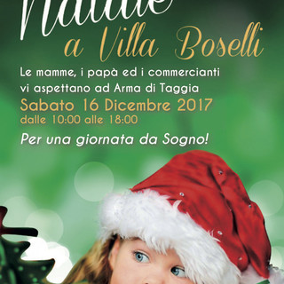 Arma di Taggia: tutto pronto per ‘Natale a Villa Boselli’, domani una giornata di festa e la grande attesa per l’arrivo di Babbo Natale