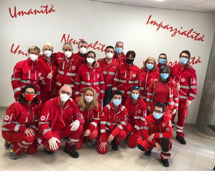 Al termine dell'esame di ieri la Croce Rossa di Sanremo ha 13 nuovi volontari per il trasporto sanitario