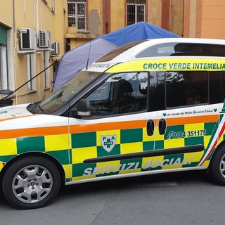 Il nuovo mezzo della Croce Verde Intemelia