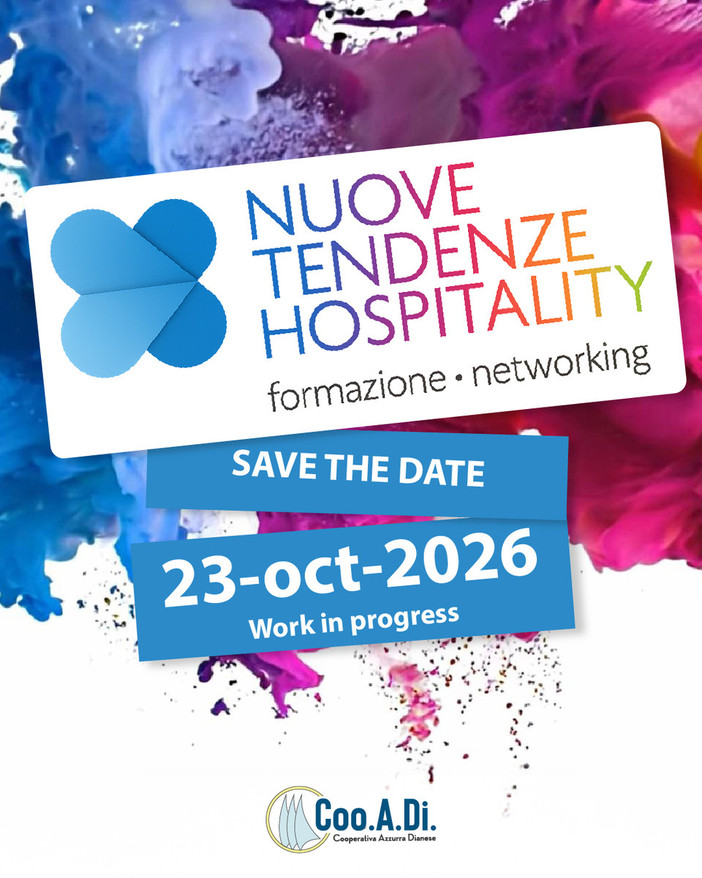 Turismo, formazione e networking: a San Bartolomeo al Mare torna "Nuove Tendenze Hospitality" Turismo, formazione e networking: a San Bartolomeo al Mare torna "Nuove Tendenze Hospitality"