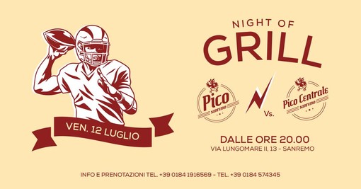 Sanremo: “Night of the Grill”, al via questa sera le cene evento del Pico de Gallo Sanremo: “Night of the Grill”, al via questa sera le cene evento del Pico de Gallo
