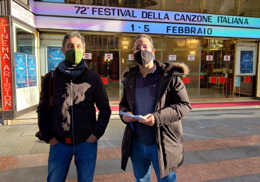 Christope Cirone e il fotografo di Nice Matin Christope Cirone e il fotografo di Nice Matin