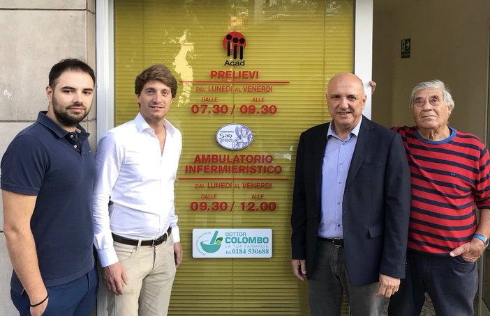 Sanremo: viene inaugurato questa mattina un nuovo centro prelievi in via Martiri della Libertà Sanremo: viene inaugurato questa mattina un nuovo centro prelievi in via Martiri della Libertà