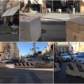 Sanremo: il Comune acquista i ‘new jersey’ di cemento per il piano antiterrorismo nelle vie del centro