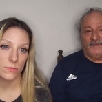 Nessy Guerra assieme al padre