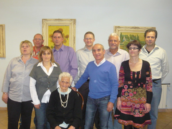 Sanremo: i 'primi' cento anni di Nonna Rosa, i ringraziamenti di figli e nipoti